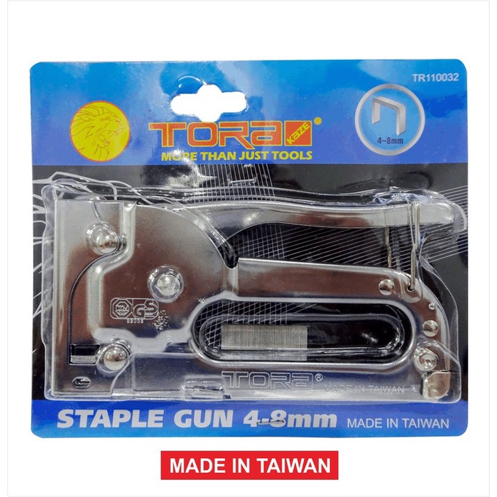 

TORA Staple Gun Tangan 4 - 8 mm Staples Stapler TAIWAN