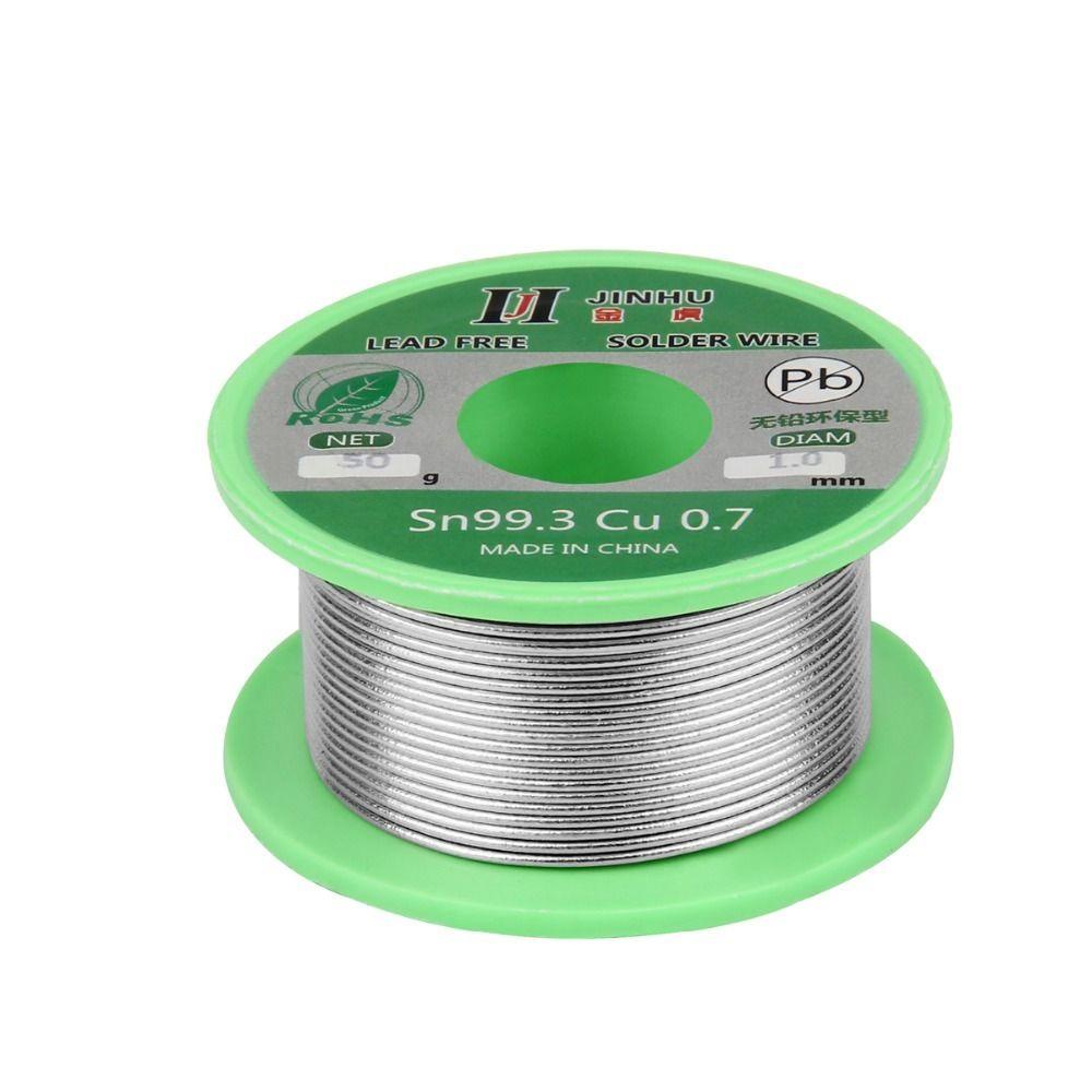 Kawat Solder SOLIGHTER 50g Awet Sn99.3/Cu0.7 Tanpa Timah Rosin Core