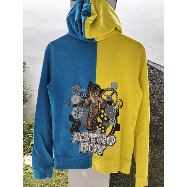 Hoodie Zipper Official Astro Boy ( 2 Warna )