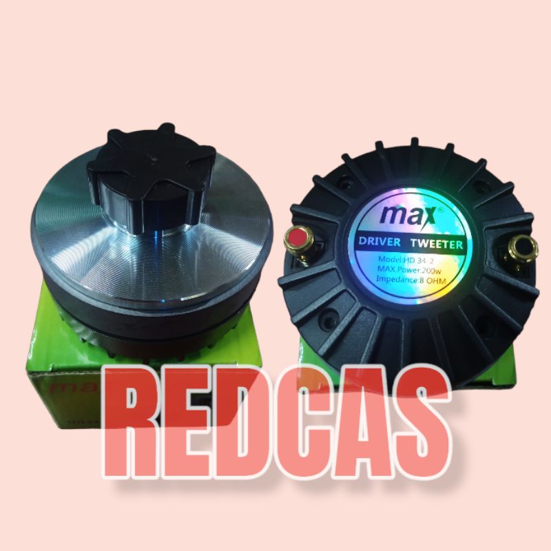 MAX HD 34-2 DRIVER TWEETER 200 WATT