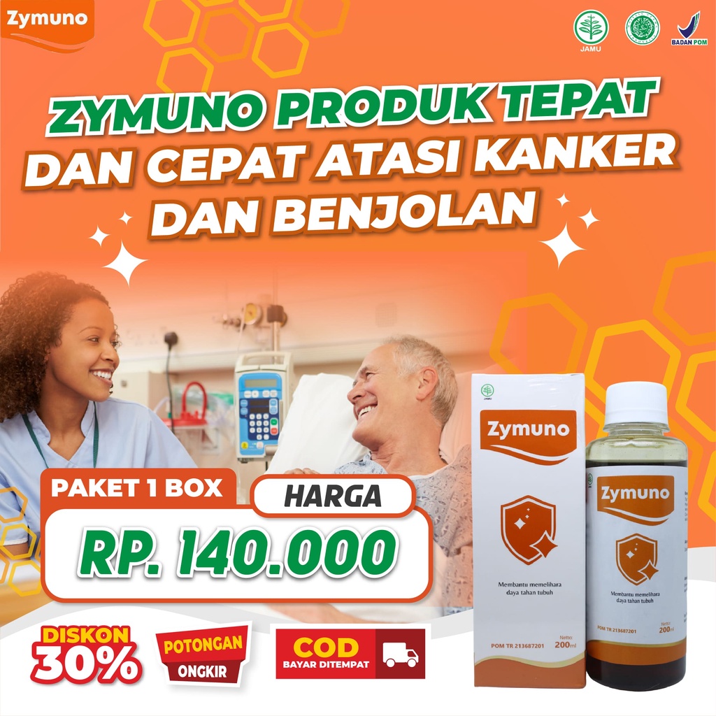 Zymuno Imunoterapi Kanker Herbal Original 1 Botol