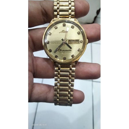 Jam tangan automatic second Mido Commander Original