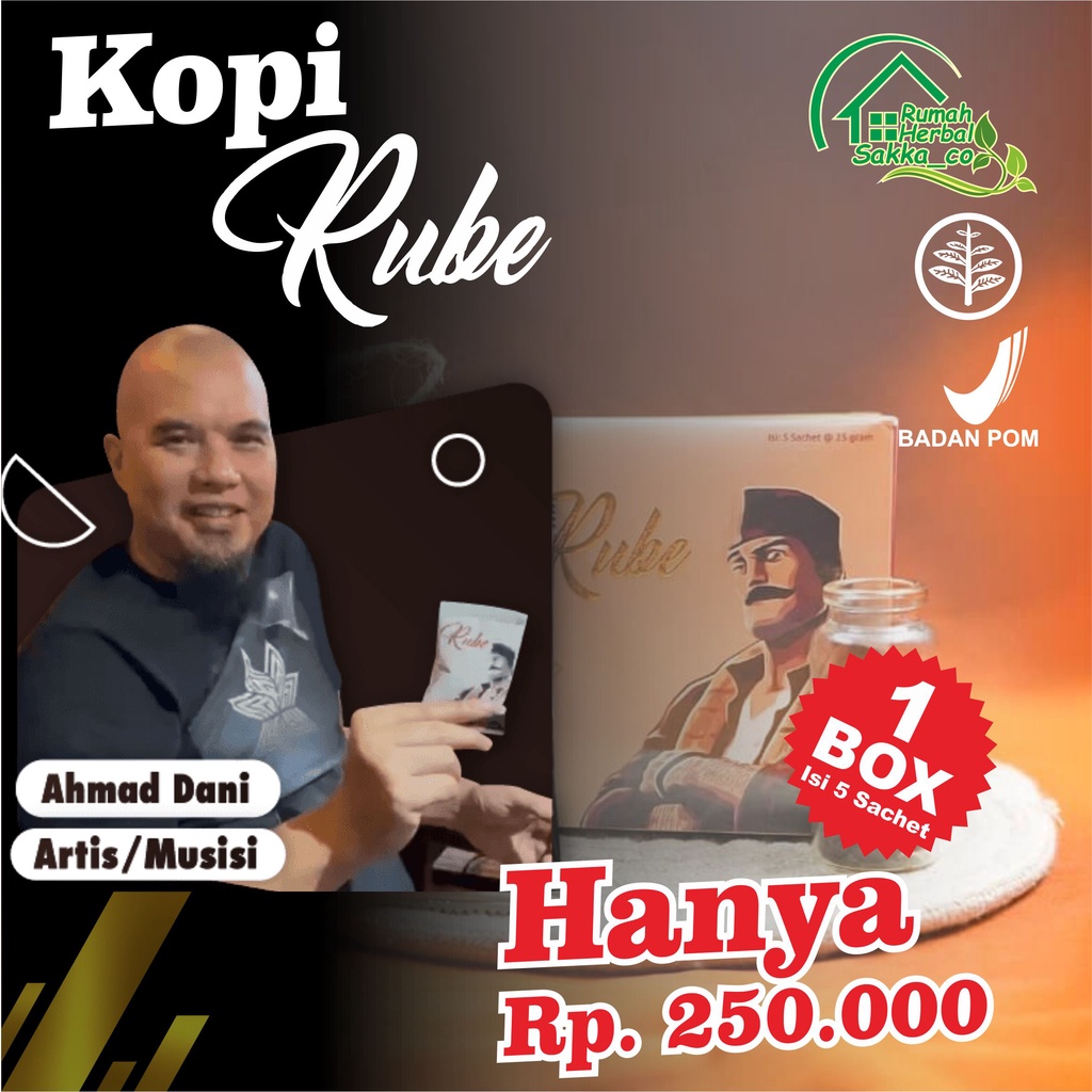 Jamu Kuat Pria Tahan Lama - Kopi Rube | Bisa Cod