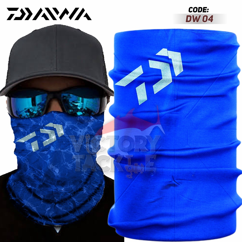 Daiwa Face Mask Windproof Uv Protection | Fishing Buff | Headwear