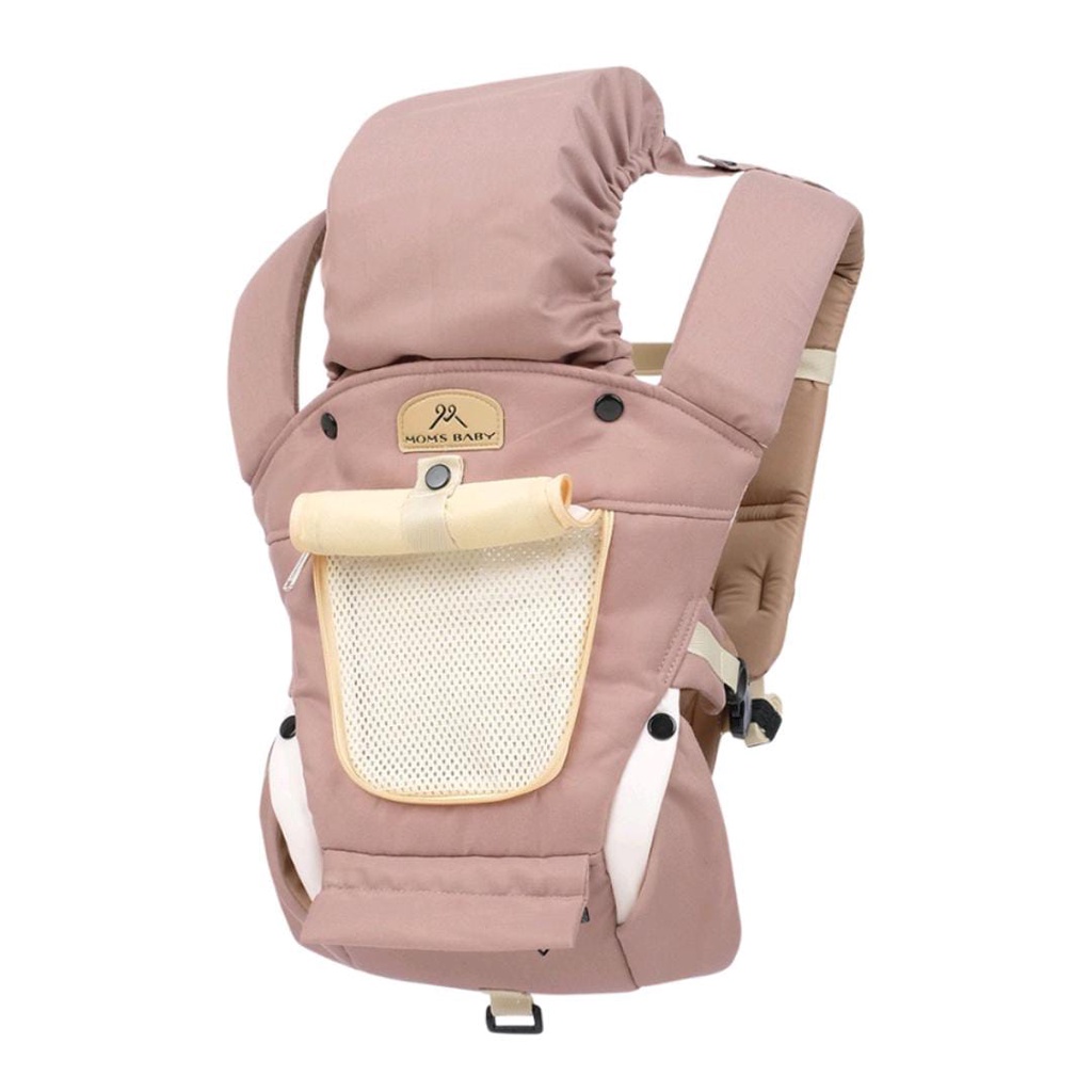 Mom's Baby Gendongan Hipseat Airflow + Gendongan 10 in 1 Barley Series  MBG 2034