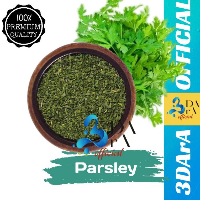 

TERPOPULER T858 Parsley 250gr - Daun Parsley Kering - Daun Peterseli Premium チ