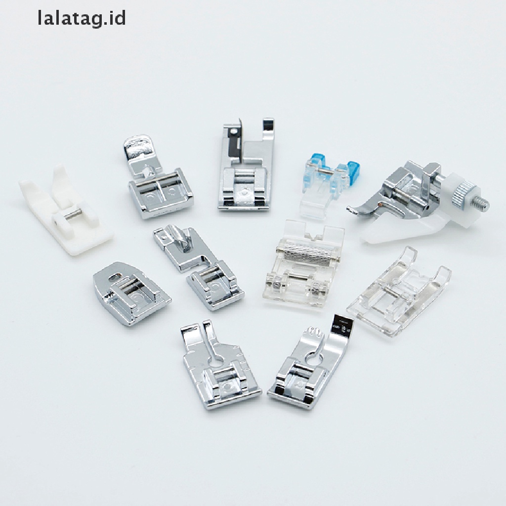 [lalatag] 11pcs Multi Fungsi Presser Foot Domestic Kaki Mesin Jahit Aksesoris Set [ID]