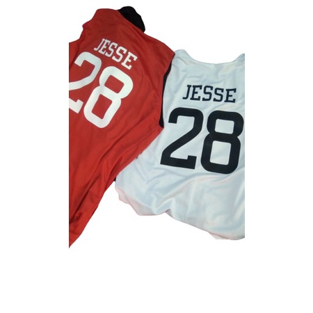 (custom) Jersey basket polos bolak balik atasan singlet custom