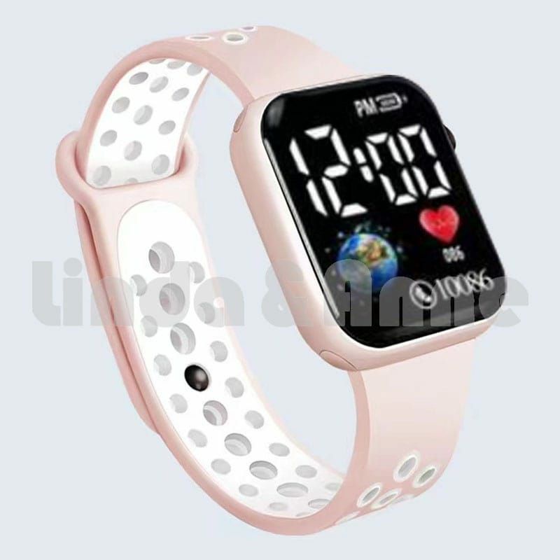 Limited Edition Led Sporty Kasual Jam Tangan Pria Wanita Favorit Kesukaan Bisa COD