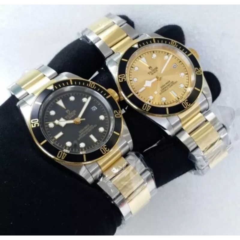 Jam Tangan Cowok Terbaru 2023  Anti air | Jam Tangan Pria Luxury Rantai stainles steel Anti Karat analog Quart full set