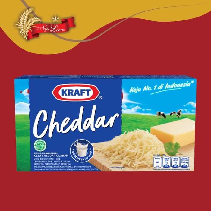 

GRA KRAFT Keju Cheddar Olahan 150 gram