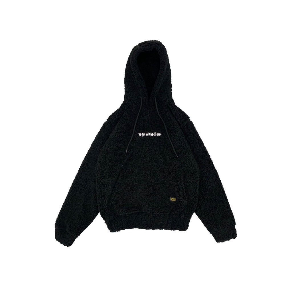 Bitsnbobs76 Sherpa Hoodie Enthusiasm Hobu Black