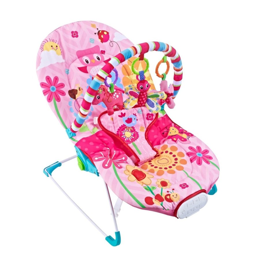 Bouncer Bayi Snuggle by Crown CR8823 - Super Baby Bouncer - Fancy Flower