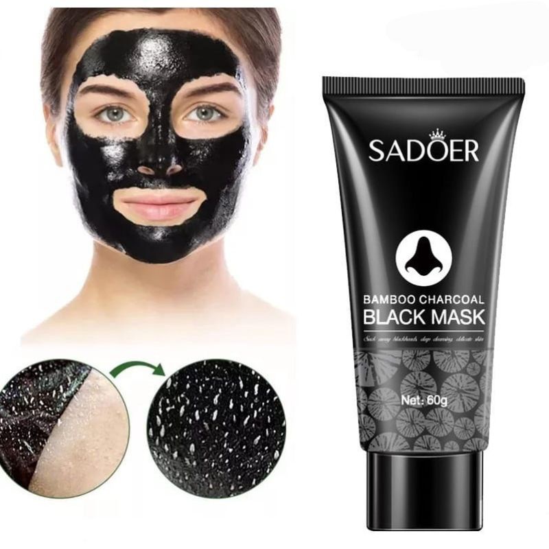 [TUBE] Masker Komedo Black Mask Blackmask Masker Hempas Komedo Peel Off Mask Skincare Masker Wajah