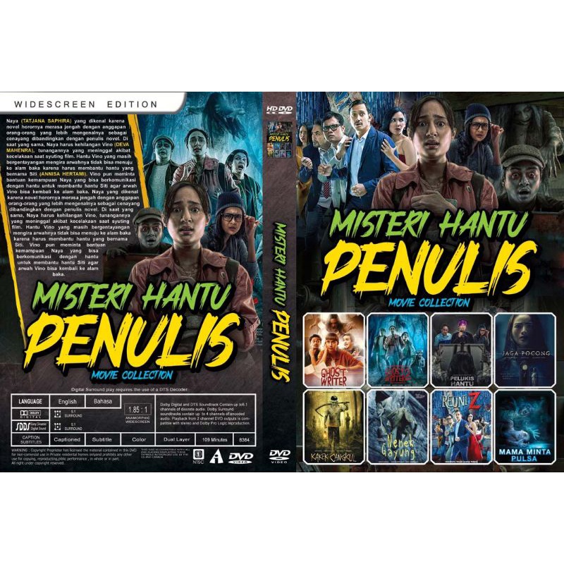 Jual Kaset Koleksi 8 Film Indonesia Horror Terbaru 2023 Shopee Indonesia 