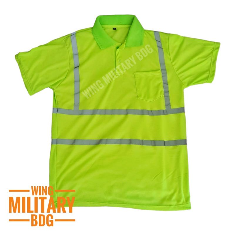 Polo shirt safety scotlight