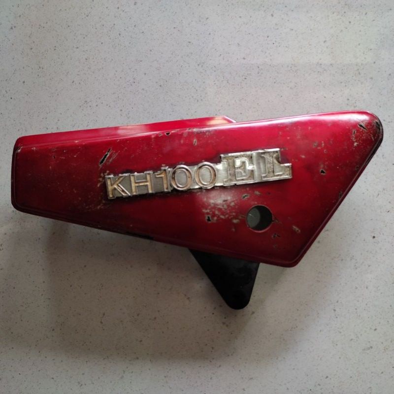 box bok dop aki accu kanan kawasaki binter KH 100 EL KH100EL original