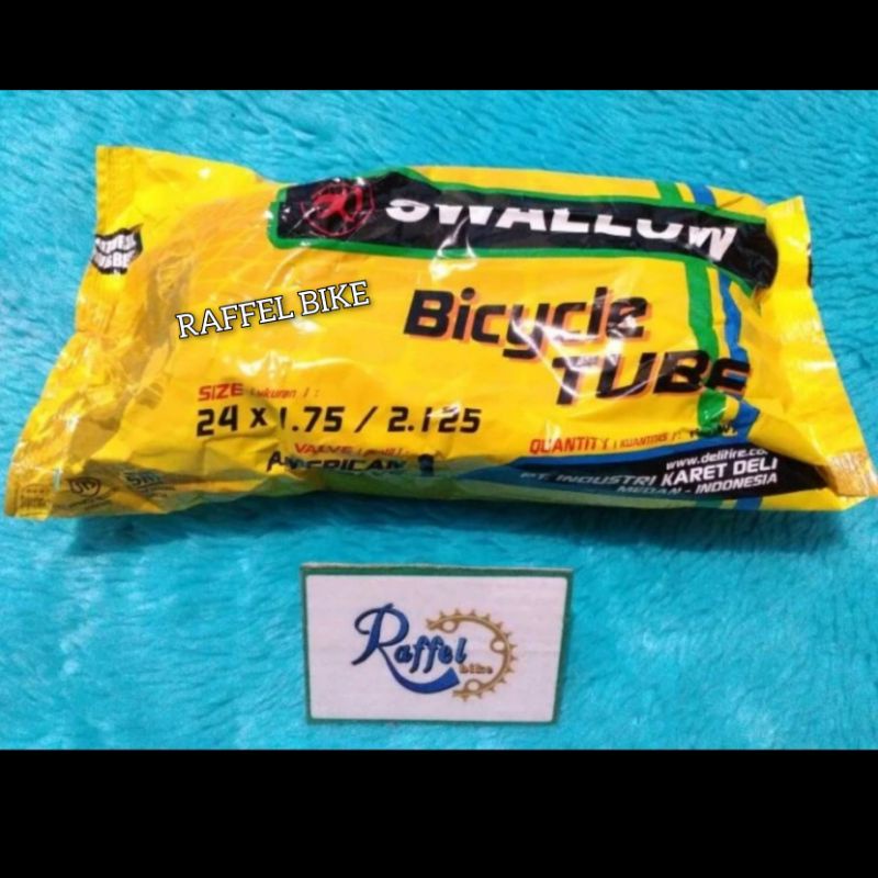 Termurah. Ban dalam Swallow 24x1.75/2.125. Ban dalam 24x1.75. Ban dalam 24