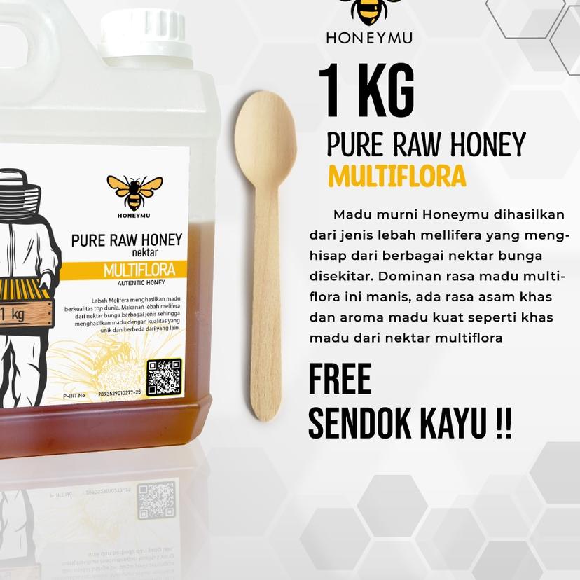 

Terbaru | KG7|Madu Murni Asli Nectar Multiflora 1Kg