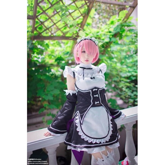 Rental kostum Ram Re:zero / Rental kostum anime / persewaan kostum Cosplay