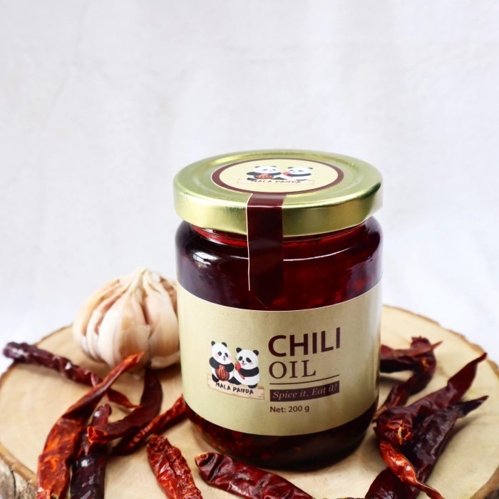 Chili Oil Minyak Cabai Mala Panda - 200 gr (TERMURAH)