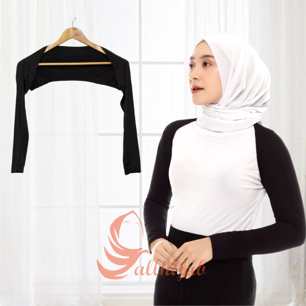 Manset tangan Bolero Sambung Anti melorot bahan spandek