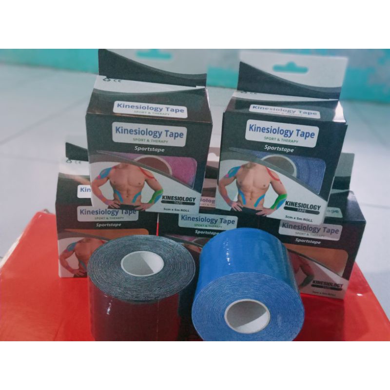 kinesio tape/ tapping / tape olahraga 5 cm x 5 m murahh