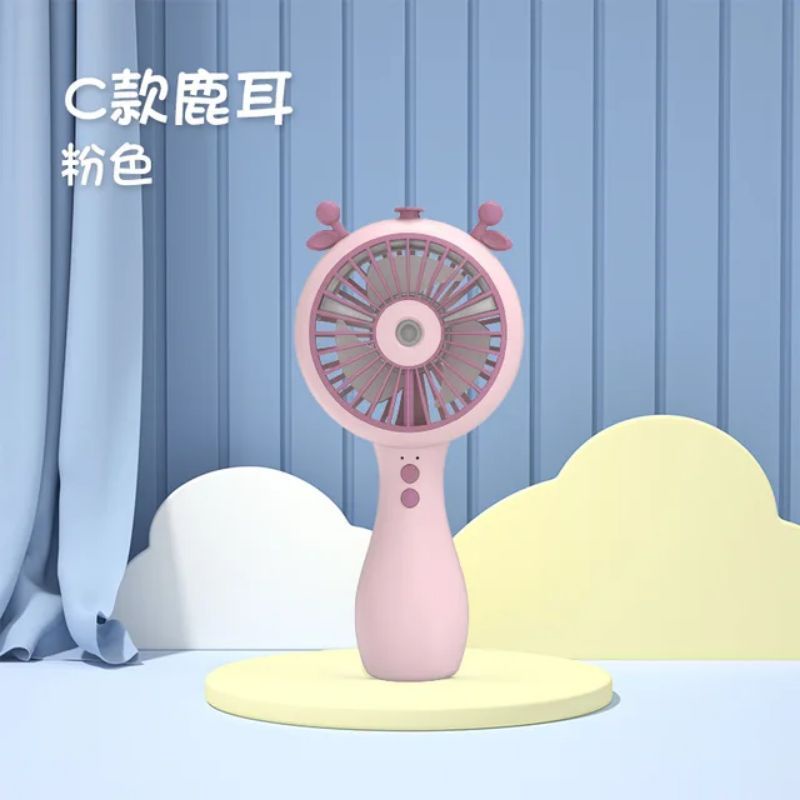 (PERTAMA DI INDONESIA!!!) NANOSPRAY MINIFAN KIPAS ANGIN EMBUN AIR MINI PORTABLE