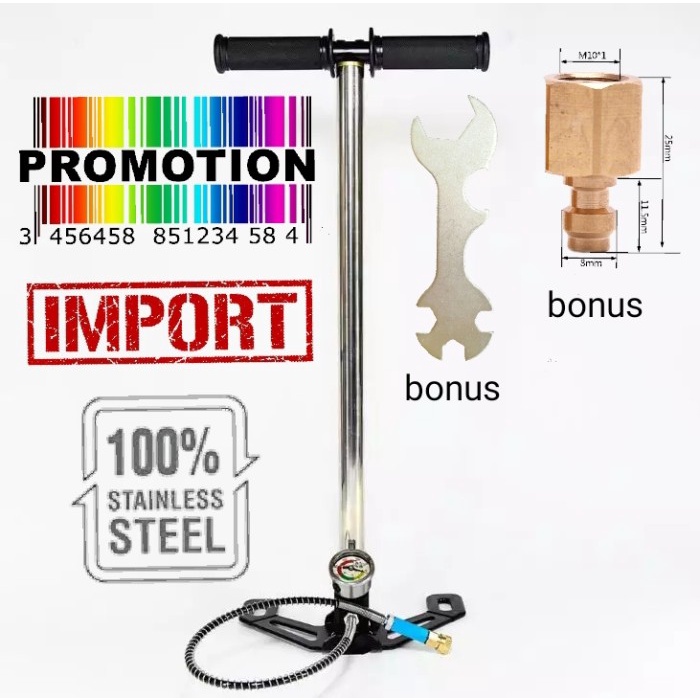 Agh Lantax Pompa Pcp Hil Hill Bull Gx Pump Barracuda Kaki Lipat Promo