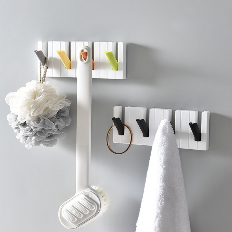 No Punching Four Grid Piano Hook Hanger/Kait Jas Tas Dekorasi Dinding Kreatif Storaging Bracket Untuk Rumah Ruang Tamu Kamar Tidur