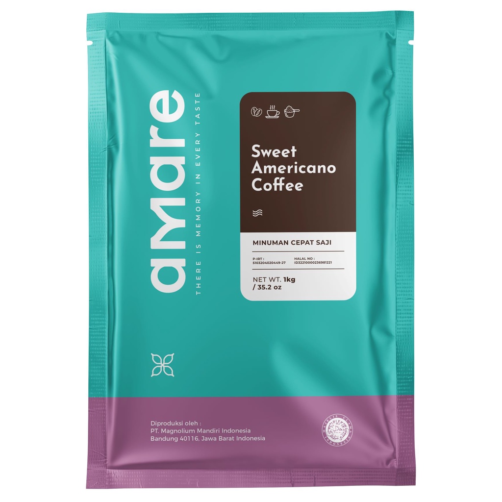 

AMARE SWEET AMERICANO COFFEE 1 KG - COFFEE BASED