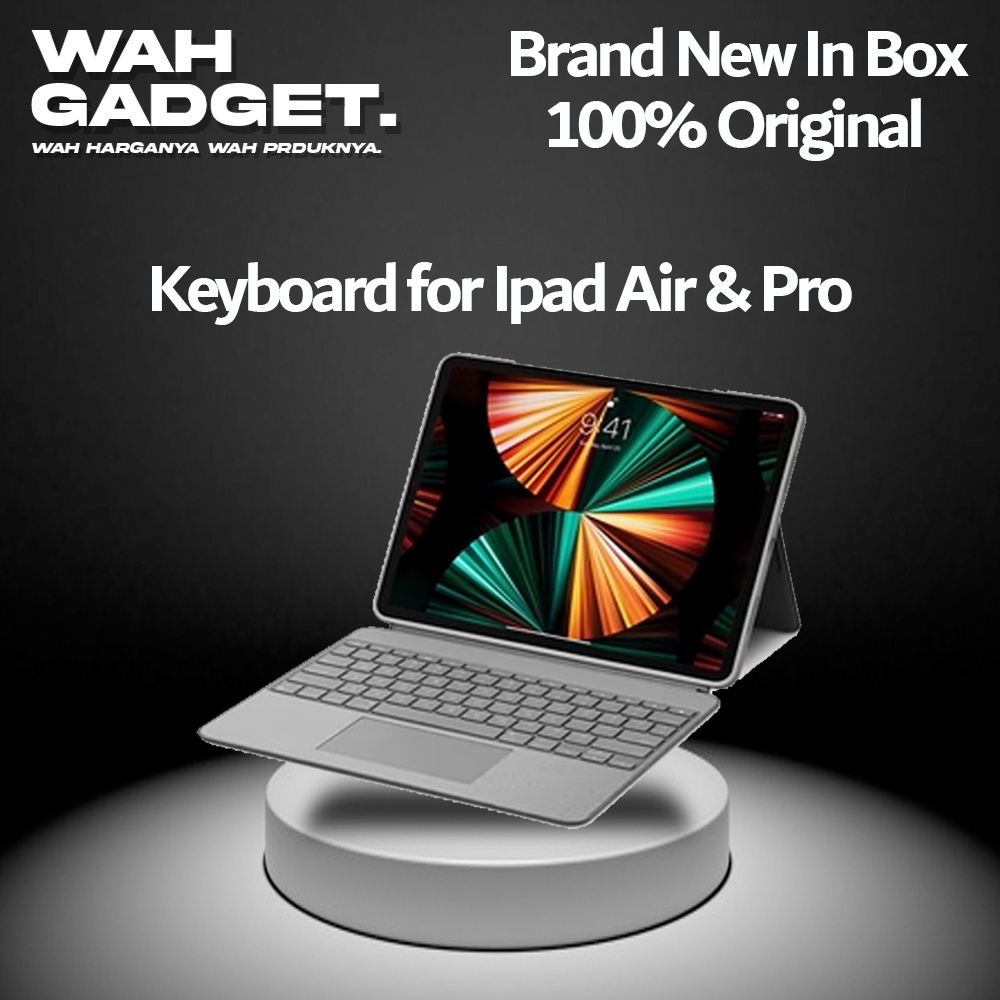 Keyboard Case Combo Touch for ipad Air dan Pro Garansi 1 Tahun