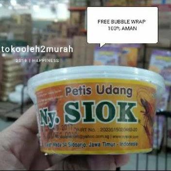 

Promo✅-Petis Udang Nyoya/ Ny. Siok Istimewa 250 gram Termurah Ori (Free Bubble Wrap)