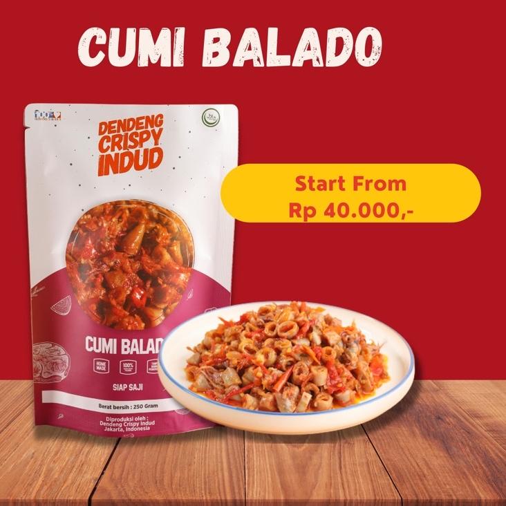 

Limited [TD4] Cumi Sambal Balado Indud 125 Gram - 250 Gram
