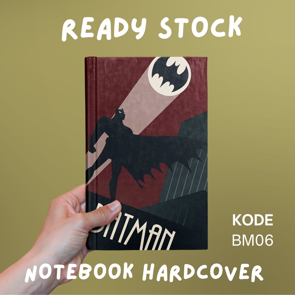 

BUKU NOTEBOOK BATMAN/ BUKU SEKOLAH/ BUKU CATATAN/ BUKU THE BATMAN KODE BM06