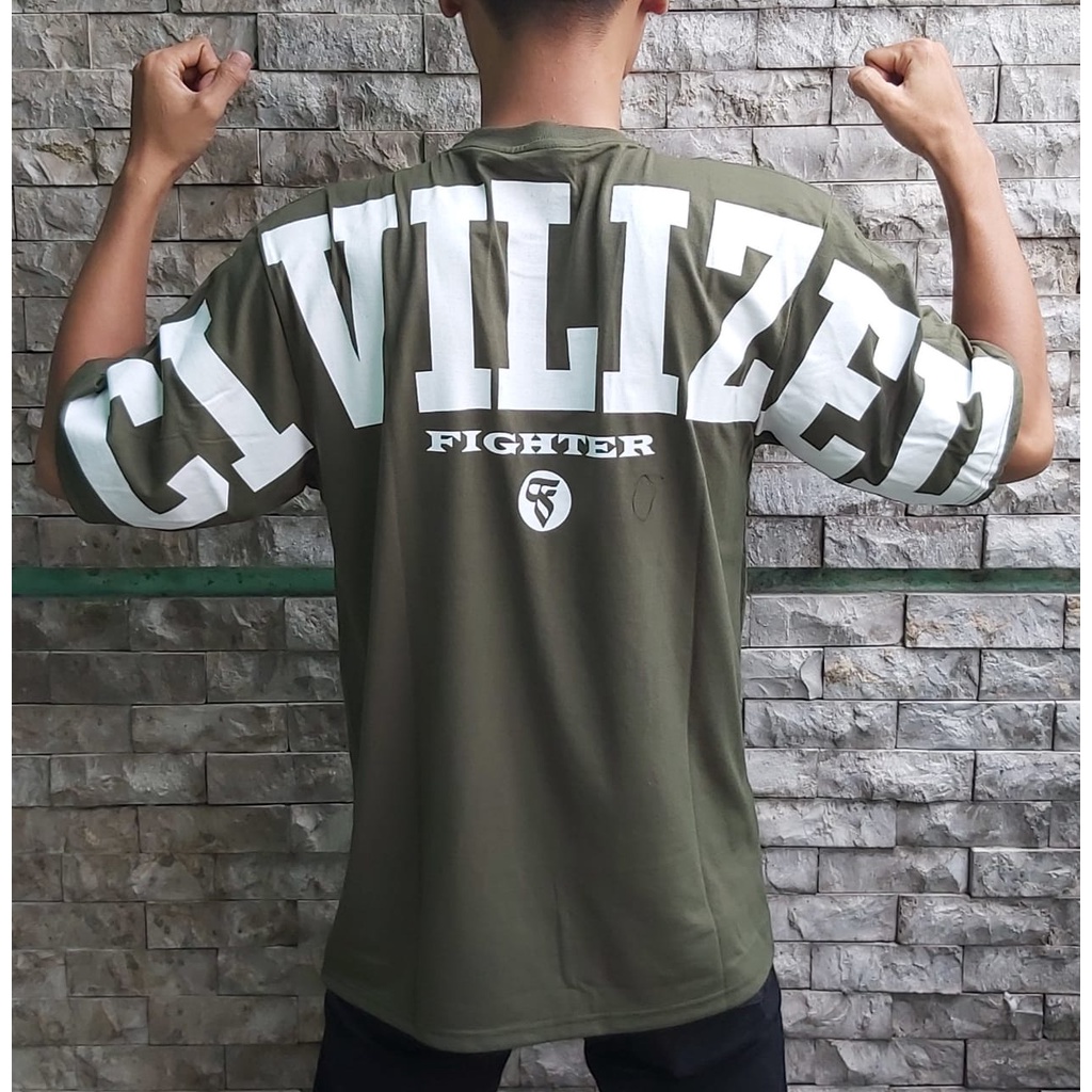 Baju Distro OverSize RECENTLESS2 Pria dan Wanita ORIGINAL