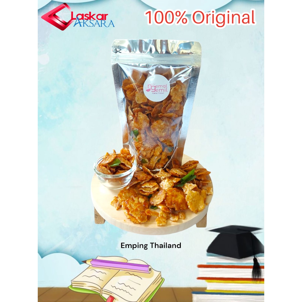 

Emping Thailand Daun Jeruk / Premium
