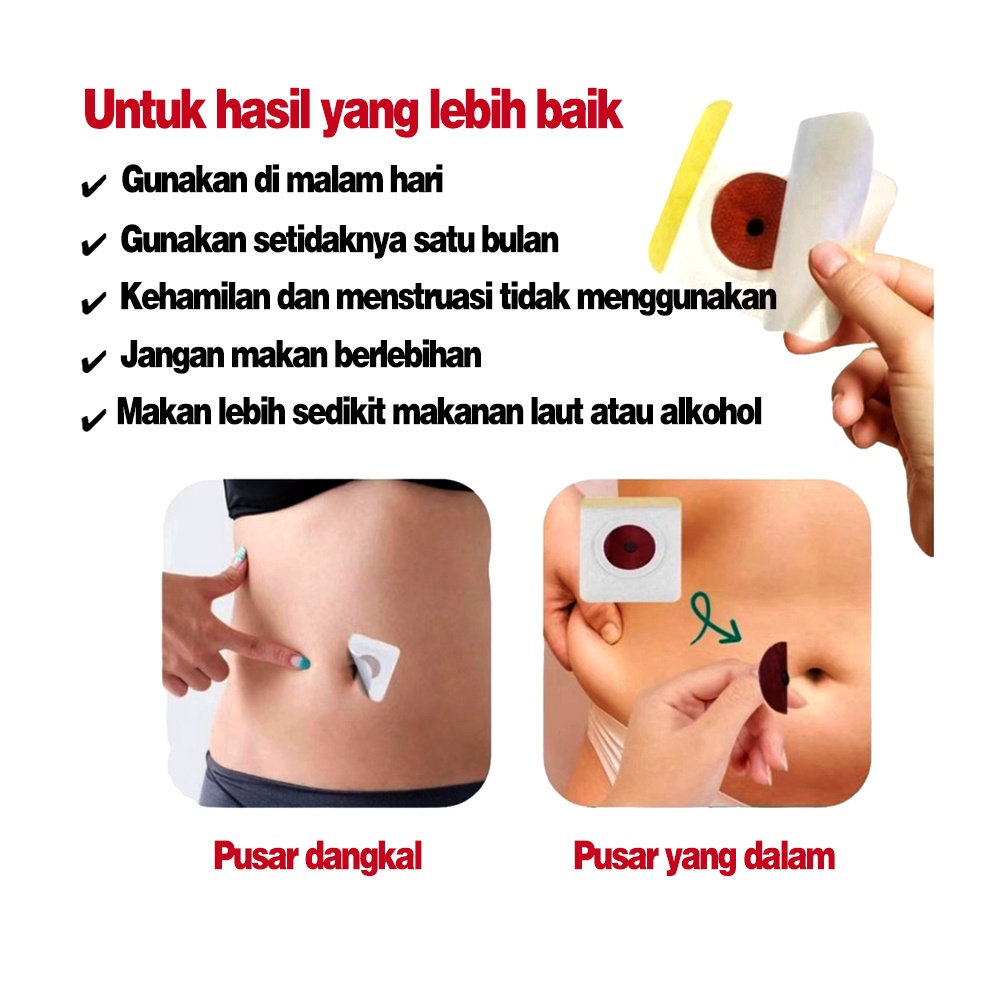 Koyo Pelangsing Slim patch 10pcs Slimming Stickers  Obat Cina Pembakar Lemak Cocok Untuk Pria Dan Wanita