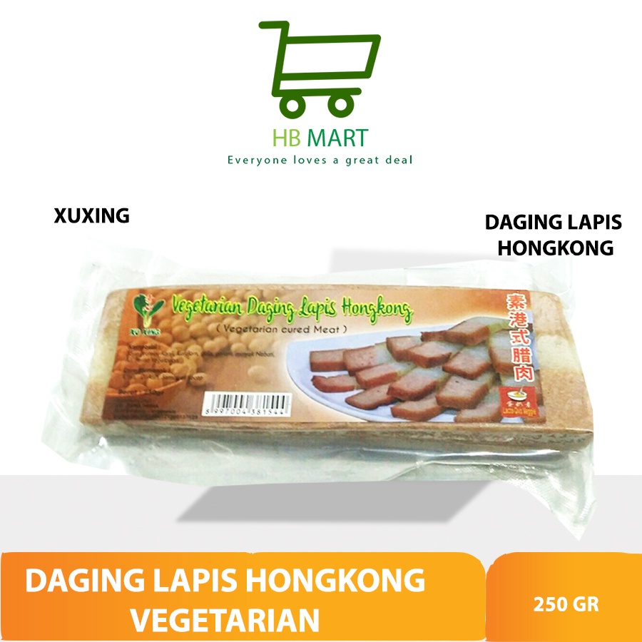 

DAGING LAPIS HONGKONG Vegetarian/Samcan Vegetarian/Layer Meat Vege Xu Xing 250 GR