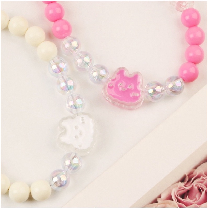 Bunny Flower Cantolan Gantungan HP Universal Airpods Phone Key Chain Lanyard Lucu