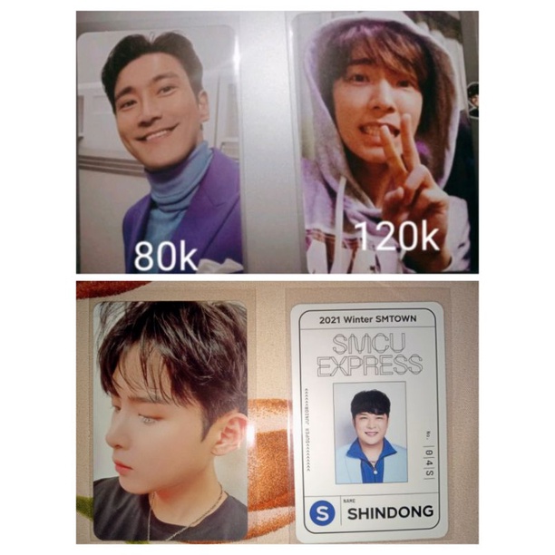 Fortune Card SS9 ryeowook pc donghae hoodie the beat goes on pc Siwon shindong smcu sj Super Junior 