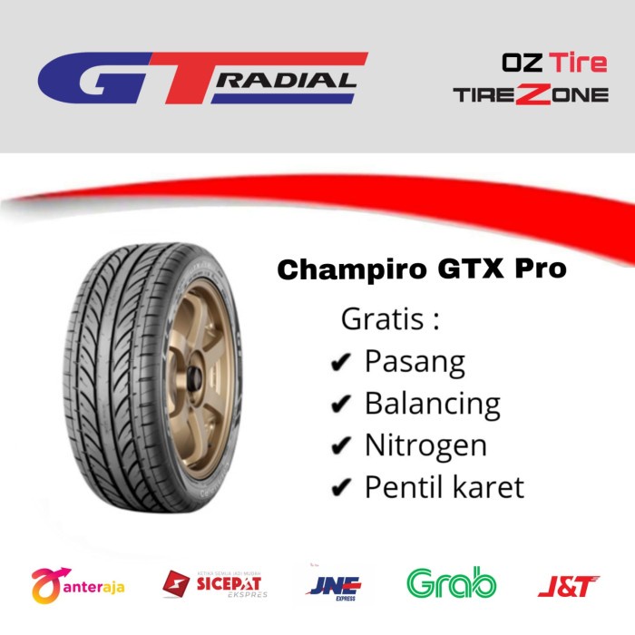 [PROMO] Ban mobil GT Radial 235/60 R16 Champiro GTX Pro