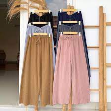KULOT PLISKET PREMIUM LIDI TALI / CELANA KULOT JERSEY LIDI KECIL