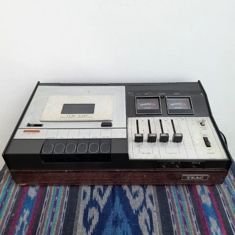 Jual tape deck teac a220 no sony philips vintage jadul antik Shopee