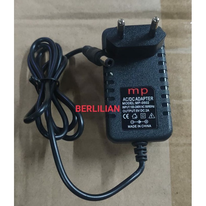 Adaptor DC 5v 2a + Led input AC 100-240v made in china