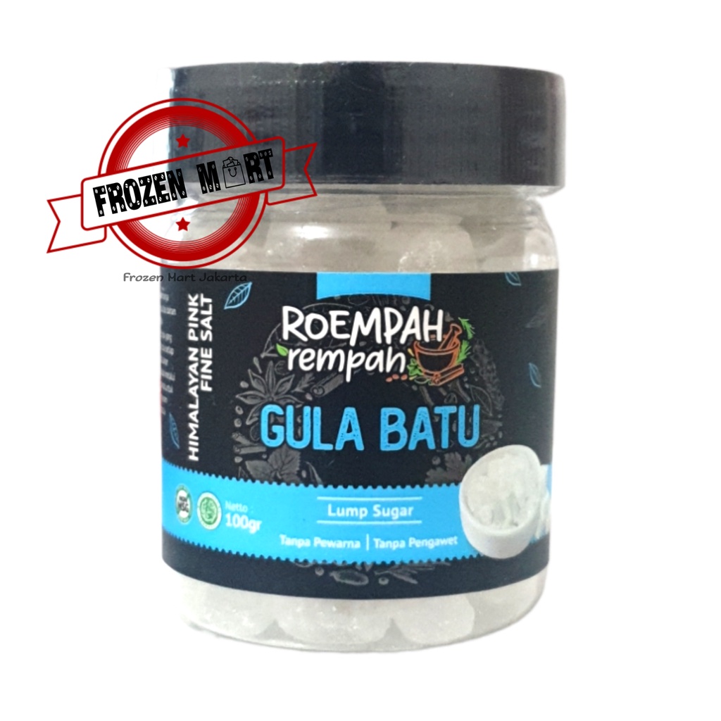 ROEMPAH REMPAH Gula Batu Asli / Lump Sugar 100Gr