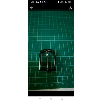 kepala gesper kepala ikat pinggang 2.5 cm