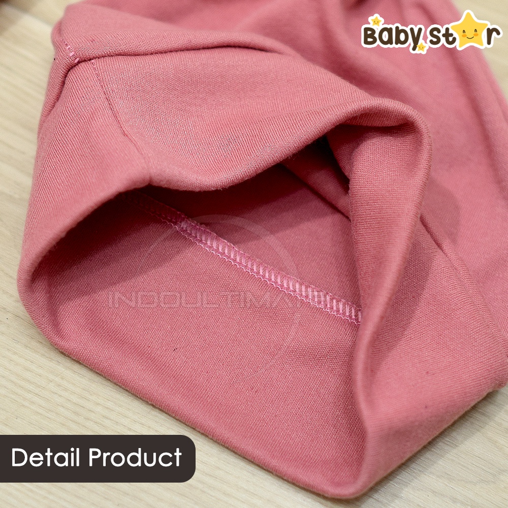 4in1 BABY STAR Bedong Bayi + Topi Kupluk Bayi + Sarung Tangan Kaki Bayi Perlengkapan Bayi Baru Lahir Kain Selimut Bayi Kain Bedongan bayi Alas Tidur Bayi Selimut Tidur Bayi Baby Hat Topi Kuncir Bayi Perlengkapan Baby Newborn Hampers BCS-2287