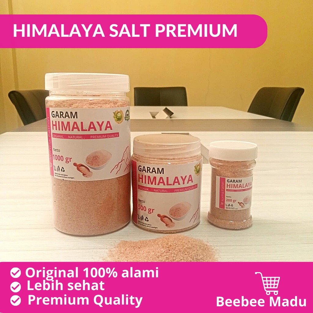 

Garam Himalaya Original 1 Kg Untuk Diet Sehat Asli Himalayan Salt