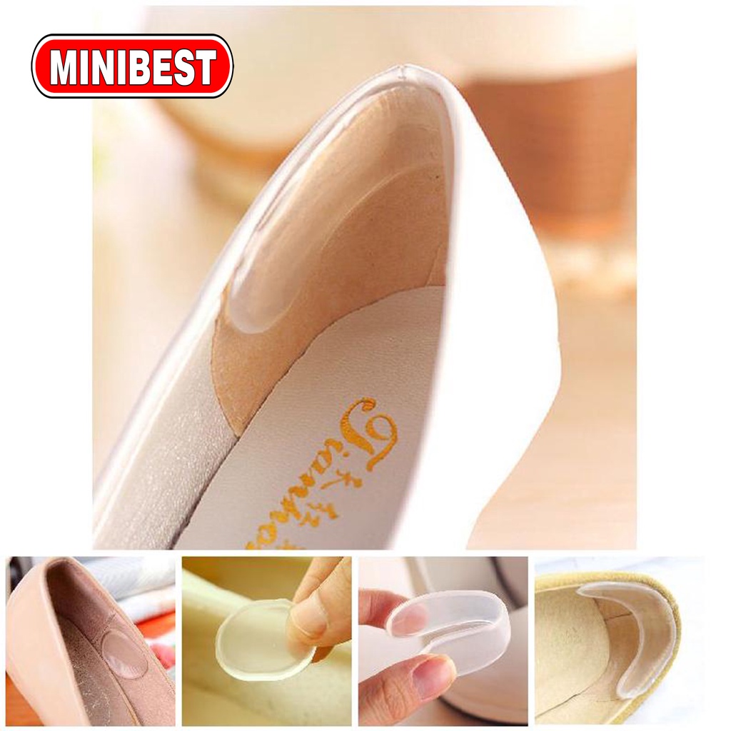 [MB] Alas Kaki Sepatu Silikon Heel Cup Pria Wanita / Gel Silikon Tumit / Pelindung Tumit